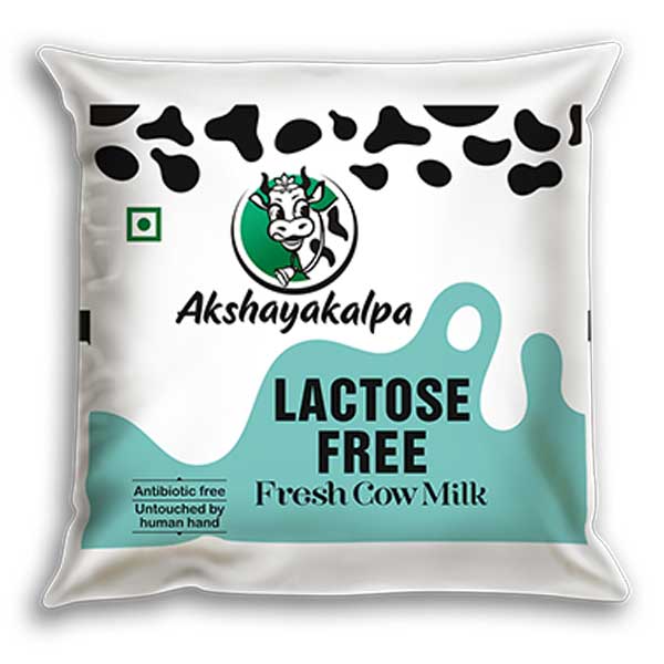 akshayakalpa Lactose-free Milk - 500ml